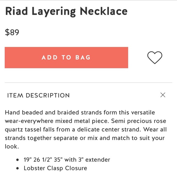 Stella & Dot Riad Layering Necklace - Picture 6 of 6